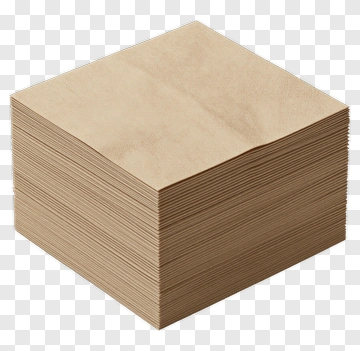 Stack Of Brown Paper Sheets PNG