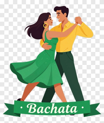 Couple Dancing Bachata PNG