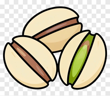 Cartoon Pistachio Nuts PNG