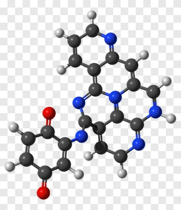 Molecular Structure Of A Chemical Compound PNG