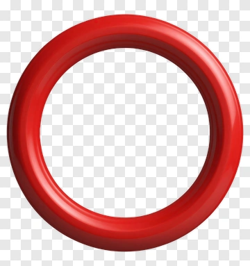 Red Circular Ring PNG
