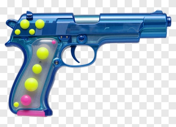 Colorful Toy Gun PNG