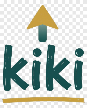 Kiki Logo With Arrow PNG
