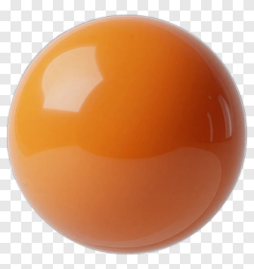 Orange Sphere PNG