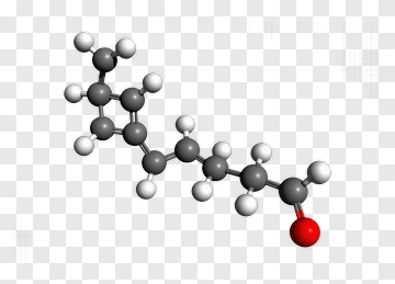 Molecular Structure With Carbon And Oxygen Atoms PNG