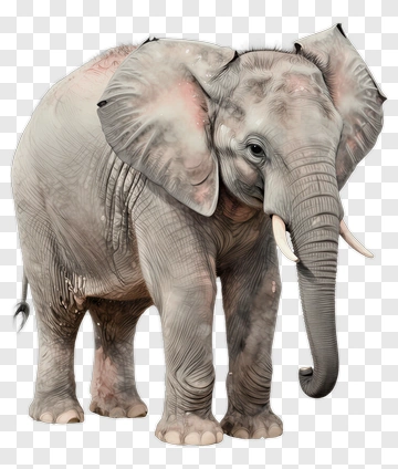 Realistic Elephant PNG