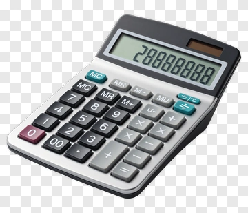 Calculator With Large Display PNG