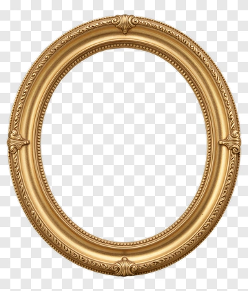 Gold Picture Frame PNG