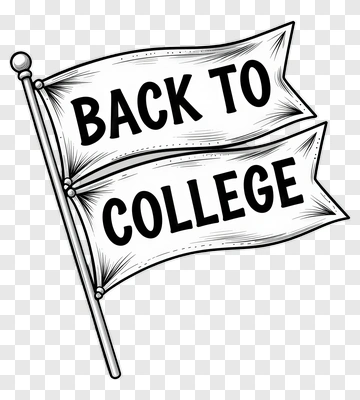 Back To College Banner PNG