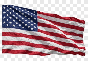 American Flag Waving PNG