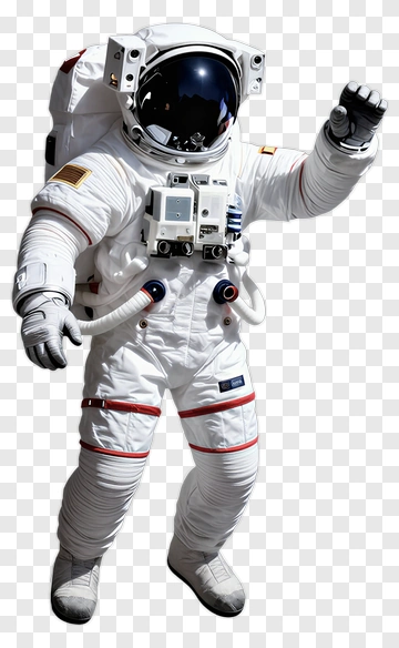 Astronaut Floating In Space PNG