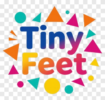Tiny Feet Graphic Design PNG