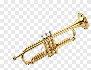 Gold Trumpet PNG