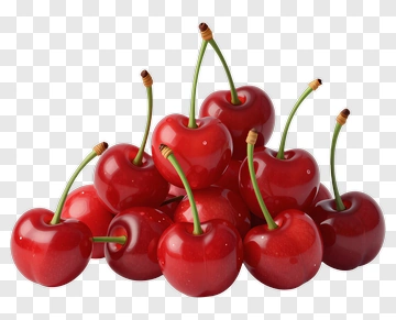 Group Of Red Cherries PNG