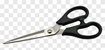Black Scissors PNG