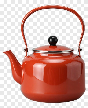 Red Kettle PNG