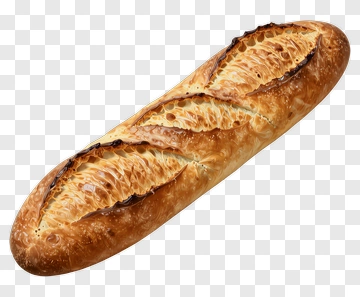 Freshly Baked Bread Loaf PNG