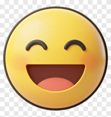 Smiling Emoji Face PNG