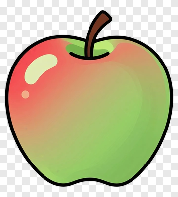Cartoon Apple PNG