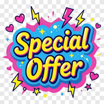 Special Offer Promotion Graphic PNG