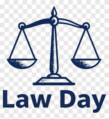 Law Day Symbol With Scales Of Justice PNG