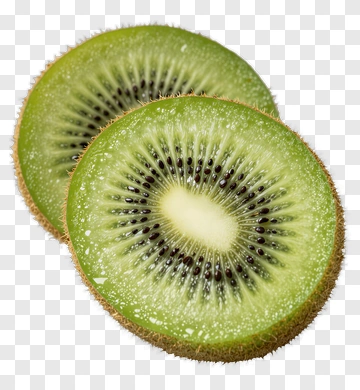 Sliced Kiwi Fruit PNG