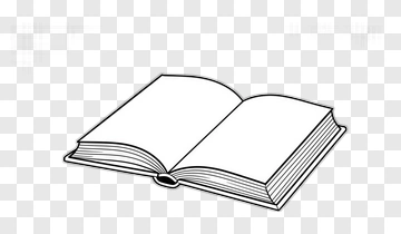 Open Book Illustration PNG