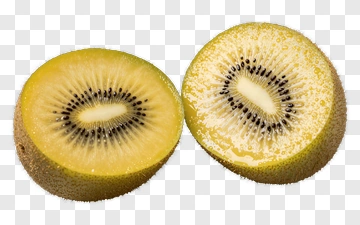 Sliced Kiwi Fruit PNG