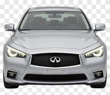Silver Infiniti Car PNG