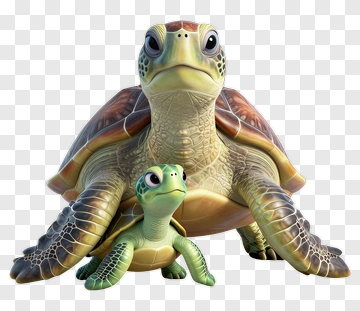 Cartoon Turtles PNG