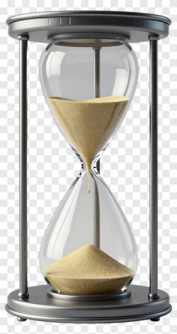Hourglass With Sand PNG