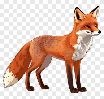 Cartoon Fox PNG