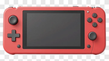 Red Gaming Console PNG