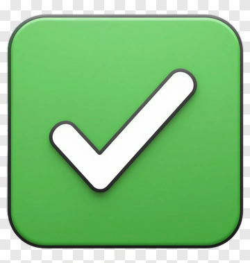 Green Checkmark Icon PNG