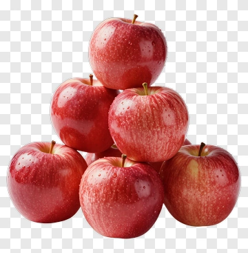 Red Apple Stack PNG