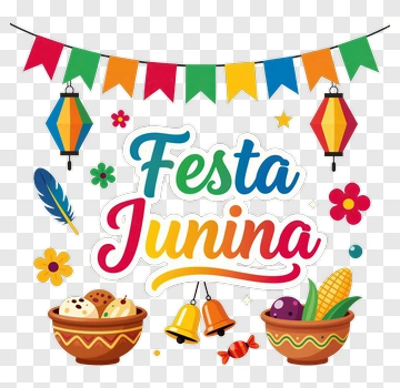 Festa Junina Celebration Artwork PNG