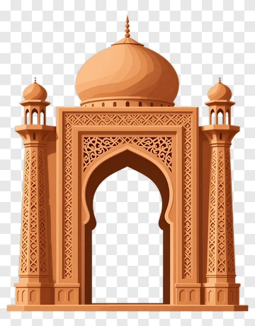 Decorative Archway With Dome PNG