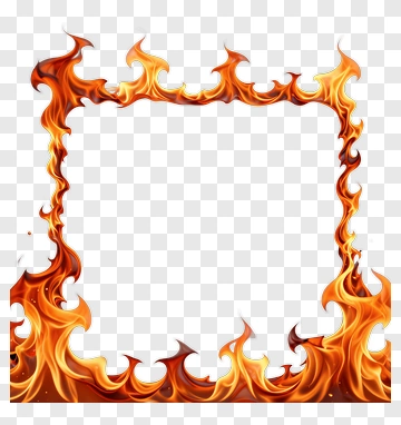 Fire Frame PNG