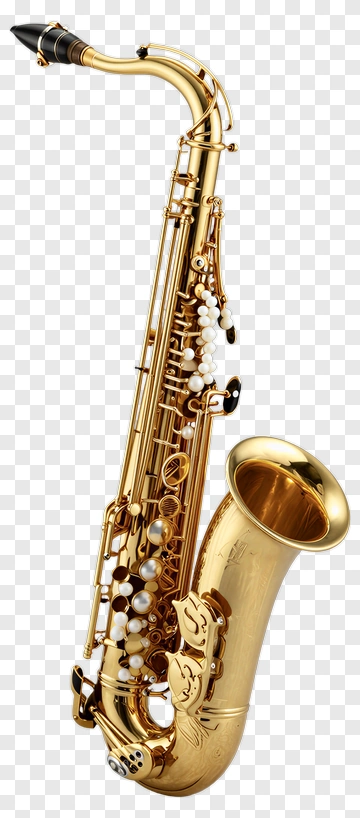 Gold Saxophone PNG