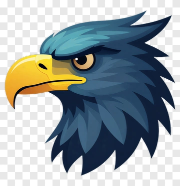 Cartoon Eagle Head PNG