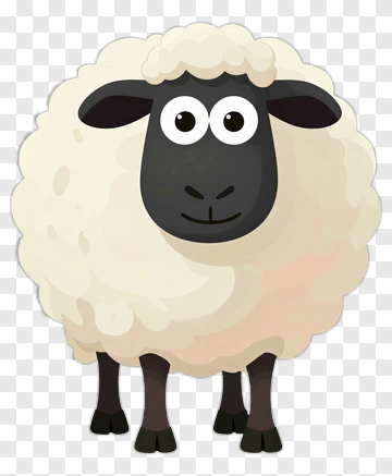 Cartoon Sheep PNG