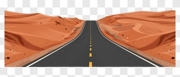 Desert Road PNG