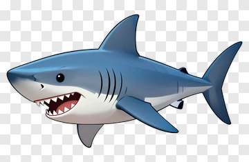 Cartoon Shark PNG