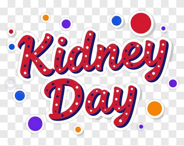 Kidney Day PNG
