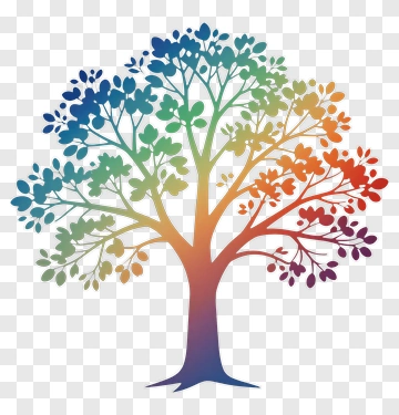 Colorful Tree PNG