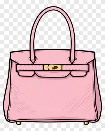 Pink Handbag PNG