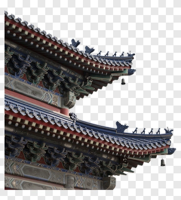 Traditional Asian Roof Architecture PNG