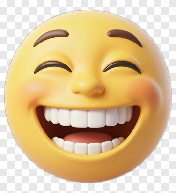 Smiling Emoji Face PNG