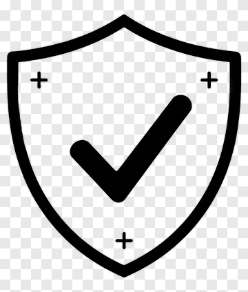 Shield With Check Mark PNG