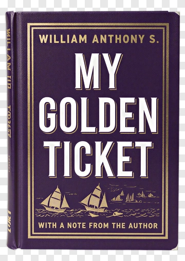 My Golden Ticket Book Cover PNG